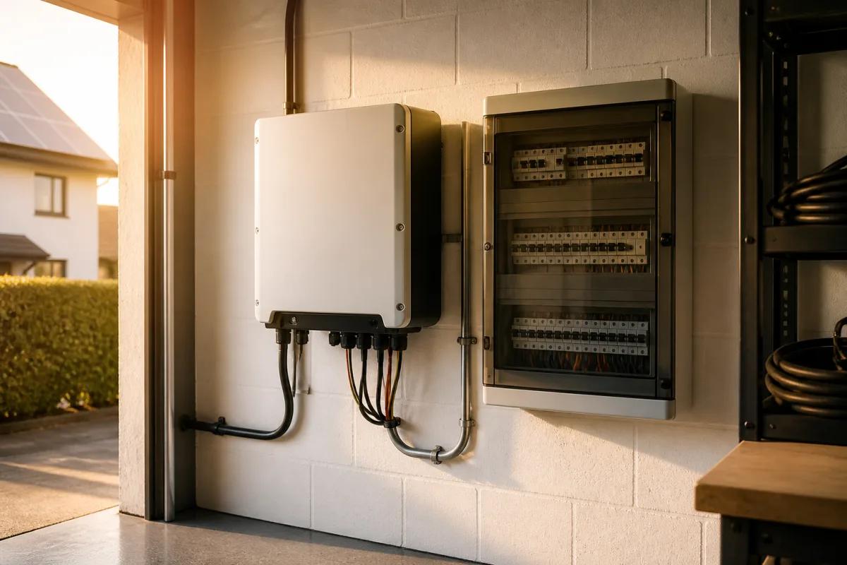 Tableau électrique connecté pour piloter une installation solaire